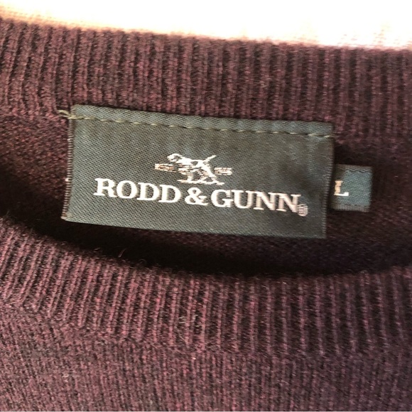 NWOT Rodd & Gunn cashmere merino blend Crewneck lightweight sweater L - Picture 3 of 9